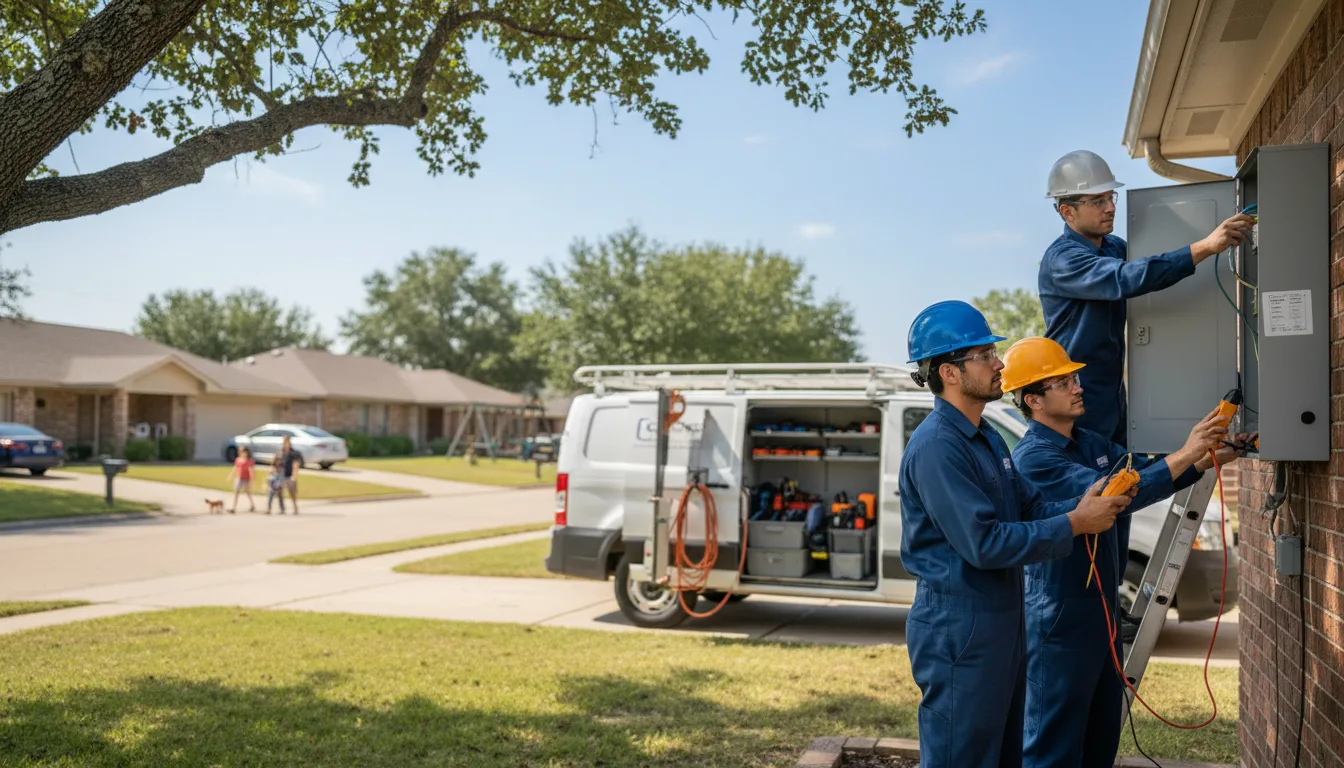 Certified electrician providing emergency electrical services in Paradise, KS